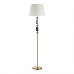 Odeon Light 4861/1FA CLASSIC ODL_EX22 41 золотой/раноцветн.керамика/абажур Торшер E27 1*60W 4861/1FA CANDY 4861/1FA - фото 109651
