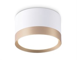 Ambrella Накладной точечный светильник GX53 TN52355 WH/GD белый/золото GX53 max 12W D82*50 TN52355 - фото 110089