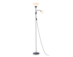 Ambrella Напольный светильник с выключателем на проводе TR97626 SL серебро E27+E14 max 40W D245/100х1770 TR97626 - фото 110397
