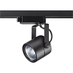 Novotech 370427 NT19 188 черный трековый светильник IP20 GU10 50W 220V PIPE 370427 - фото 110663