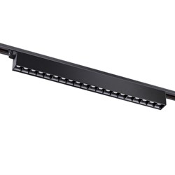 Novotech 358833 PORT NT22 черный Светильник трековый однофазный трехжильный IP20 LED 4000K 30W 220V ITER 358833 - фото 110705