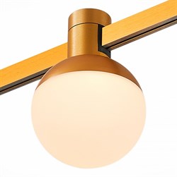 ST LUCE ST815.206.05 Магнитный трековый светильник FARM Золотистый LED 1*5W 3000K 89Lm Ra90 120 IP20 D75xH109 180-240V ST815.206.05 - фото 110771