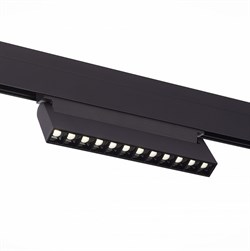 ST Luce ST364.436.12 Магнитный трековый светильник Черный LED 1*12W 3000K 1 009Lm Ra>80 36° IP20 L219xW22xH108 48V ST364.436.12 - фото 110917