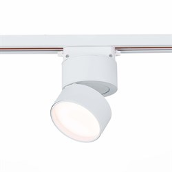 ST LUCE  ST651.536.09 Св-к трек. Белый LED 1*9W 3000K 720Lm Ra>90 120о IP20 D85xH122 170-240VV ST651.536.09 - фото 111098