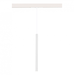 ST LUCE ST683.546.08 Магнитный трековый светильник Белый LED 1*8W 4000K 450Lm Ra90 24° IP20 D30xH500 48V ST683.546.08 - фото 111425