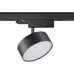 Novotech 358759 PORT NT21 100 черный Трехфазный трековый светодиодный светильник IP20 LED 24W 4000K 2100Лм 100-265V PROMETA 358759 - фото 111502