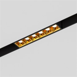 Elektrostandard Slim Magnetic Трековый светильник 6W 4000K Artas (чёрный/золото) 85101/01 a064528 a064528 - фото 111805