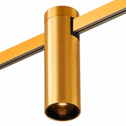 ST LUCE ST810.246.05 Магнитный трековый светильник FARM Золотистый LED 1*5W 4000K 230Lm Ra90 60 IP20 D35xH1 ST810.246.05 - фото 112016