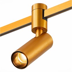 ST LUCE ST811.246.05 Магнитный трековый светильник FARM Золотистый LED 1*5W 4000K 350Lm Ra90 60 IP20 D35xH1 ST811.246.05 - фото 112037
