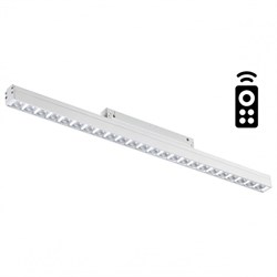 Novotech 358623 SHINO NT21 000 белый Трековый низковольтный св-к диммируемый с ДУ, со сменой цв.температуры IP20 LED 3000~6500К 24W 48V FLUM 358623 - фото 112233