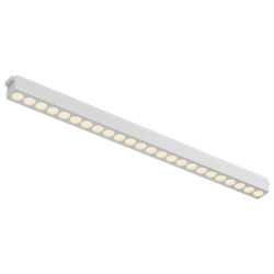 Varton Светодиодный светильник трековый линейный Comfort L445 для магнитной системы Galakti 445х26х24 мм 24 Вт 4000 K 24° CRI>90 белый V1-R0-00161-91L10-2002440 - фото 112306