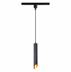 ST LUCE ST152.416.01 Светильник трековый Черный GU10 1*50W  IP20 D60xH400 220V Без ламп ST152.416.01 - фото 112419