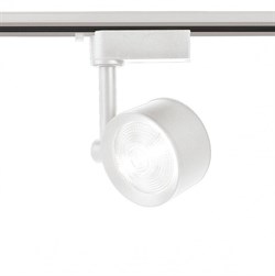 Ambrella Трековый однофазный светодиодный светильник GL6389 WH белый LED 12W 4200K 24° GL6389 - фото 112530