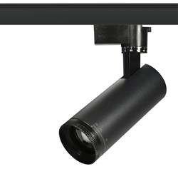 ЭРА Трековый светильник однофазный ЭРА TR59 - 2030 BK светодиодный 20Вт 3000К черный Б0054443 - фото 112587