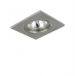 Lightstar Lega16 Матовый никель/Матовый никель/Матовый никель Встраиваемый светильник 16 011935 GU5.3 1х50W IP20 11935 - фото 112786