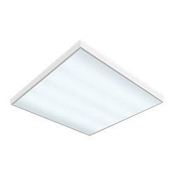 Varton Светодиодный светильник Премиум (с диодами 0,1 Вт) встраиваемый/накладной 595х595х50 мм 36 ВТ 6500 K V-01-066-036-6500K - фото 112830