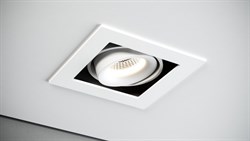 Quest Light Светильник встраиваемый поворотный, белый, LED 9w 3000K, BASIC 01 White BASIC 01 White - фото 113092