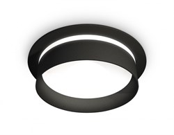 Ambrella Комплект встраиваемого светильника XC8051020 SBK/FR черный песок/белый матовый GX53 (C8051, N8462) XC8051020 - фото 113129