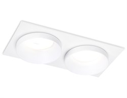 Ambrella Встраиваемый точечный светильник TN170/2 WH белый GU5.3 181*92*38 TN170 - фото 113137
