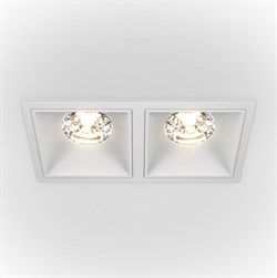 Maytoni Встраиваемый светильник Alfa LED 3000K 2x15Вт 36° DL043-02-15W3K-SQ-W - фото 113210