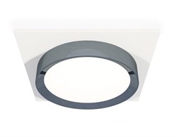 Ambrella Комплект встраиваемого светильника XC8061007 SWH/PPH белый песок/графит полированный GX53 (C8061, N8133) XC8061007 - фото 113268