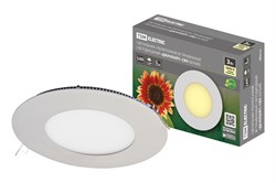 TDM Светильник ультратонкий встраиваемый светодиодный "Даунлайт" СВО (белый) 3 Вт 3000К SQ0329-0108 - фото 113359