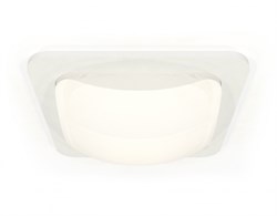 Ambrella Комплект встраиваемого светильника с акрилом XC7901014 SWH/FR белый песок/белый матовый MR16 GU5.3 (C7901, N7756) XC7901014 - фото 113361