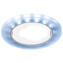 Ambrella Встраиваемый точечный светильник со светодиодной лентой G214 CL/CH/CLD хром/прозрачный GX53+3W(LED COLD) G214 CL/CH/CLD - фото 113433