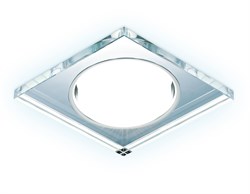 Ambrella Встраиваемый точечный светильник со светодиодной лентой G215 CL/CH/CLD хром/прозрачный GX53+3W(LED COLD) G215 CL/CH/CLD - фото 113443
