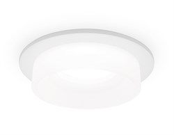 Ambrella Встраиваемый точечный светильник с акрилом TN1311 SWH/FR белый песок/белый матовый GU5.3 D98*45 TN1311 - фото 113498