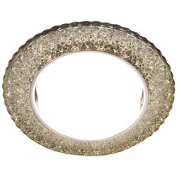 Ambrella Встраиваемый точечный светильник со светодиодной лентой G298 CL/WW хром/прозрачный GX53+3W(LED WARM) G298 CL/WW - фото 113527