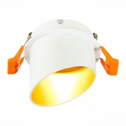 ST LUCE  ST214.508.01 Св-к встр. Белый GU10 1*50W IP20 L68xW68xH68 220V Без ламп ST214.508.01 - фото 113552