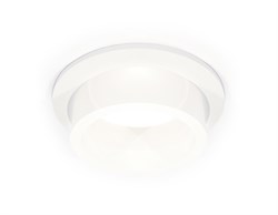 Ambrella Комплект встраиваемого светильника с акрилом XC6512066 SWH/FR белый песок/белый матовый MR16 GU5.3 (C6512, N6248) XC6512066 - фото 113669