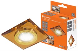 TDM Светильник встраиваемый СВ 03-02 MR16 50Вт G5.3 коричневый/золото SQ0359-0045 - фото 113696