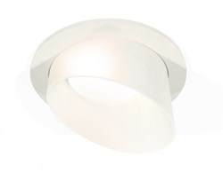 Ambrella Комплект встраиваемого светильника с акрилом XC7621046 SWH/FR белый песок/белый матовый MR16 GU5.3 (C7621, N7175) XC7621046 - фото 113760