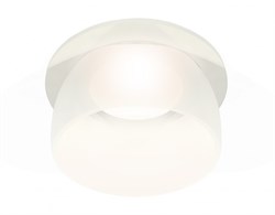 Ambrella Комплект встраиваемого светильника с акрилом XC7621047 SWH/FR белый песок/белый матовый MR16 GU5.3 (C7621, N7177) XC7621047 - фото 113772