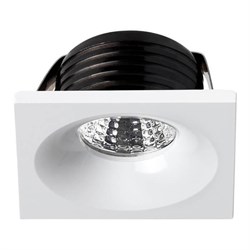 Novotech 357701 NT18 090 белый Встраиваемый светильник IP20 LED 3000K 3W 160-265V DOT 357701 - фото 113818
