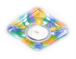 Ambrella Встраиваемый точечный светильник со светодиодной лентой S234 W/CH/M белый/хром/MR16+3W(LED MULTI) S234 W/CH/M - фото 113886