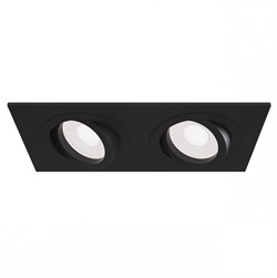 Maytoni Встраиваемый светильник Atom GU10 2x50Вт DL024-2-02B - фото 113970