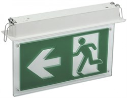 IEK ССА3001 Светильник эвак. встраив. 3ч 3Вт двуст. сменный LSSA0-3001-3-20-K03 - фото 114036