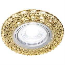 Ambrella Встраиваемый точечный светильник со светодиодной лентой S291 CH/WR хром/прозрачный MR16+3W(LED WARM 3000K) S291 CH/WR - фото 114167