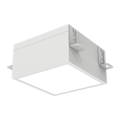 Varton Светодиодный светильник DL-Grill CRI90 для потолка Грильято 150х150 мм встраиваемый 15 Вт 4000 К 136х136х80 мм IP54 RAL9005 черный муар V1-R0-91809-10000-5401540 - фото 114217