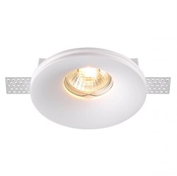 Novotech 370483 NT19 074 белый Светильник встраиваемый под покраску IP20 GU10 50W 220V YESO 370483 - фото 114265