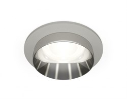 Ambrella Комплект встраиваемого светильника XC6514022 SGR/PSL серый песок/серебро полированное MR16 GU5.3 (C6514, N6132) XC6514022 - фото 114571