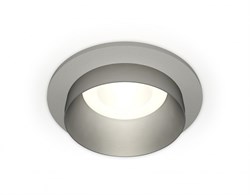 Ambrella Комплект встраиваемого светильника XC6514023 SGR/MCH серый песок/хром матовый MR16 GU5.3 (C6514, N6133) XC6514023 - фото 114581