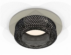 Ambrella Комплект встраиваемого светильника XC6514061 SGR/BK серый песок/тонированный MR16 GU5.3 (C6514, N6151) XC7623021 - фото 114610