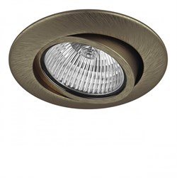 Lightstar Светильник точечный встраиваемый декоративный под заменяемые галогенные или LED лампы Teso adj Lightstar 011081 011081 - фото 114617