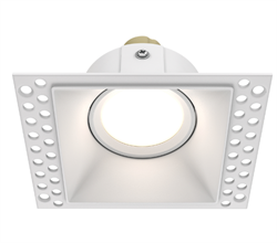 Maytoni Встраиваемый светильник Dot GU10 1x50Вт DL042-01-SQ-W - фото 114736