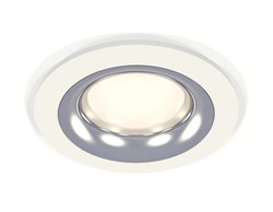 Ambrella Комплект встраиваемого светильника XC7621003 SWH/PSL белый песок/серебро полированное MR16 GU5.3 (C7621, N7012) XC7621003 - фото 114796