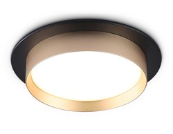 Ambrella Светильник встраиваемый TN5228 BK/GD черный/золото GX53 max 12W D110*35 TN5228 - фото 114881